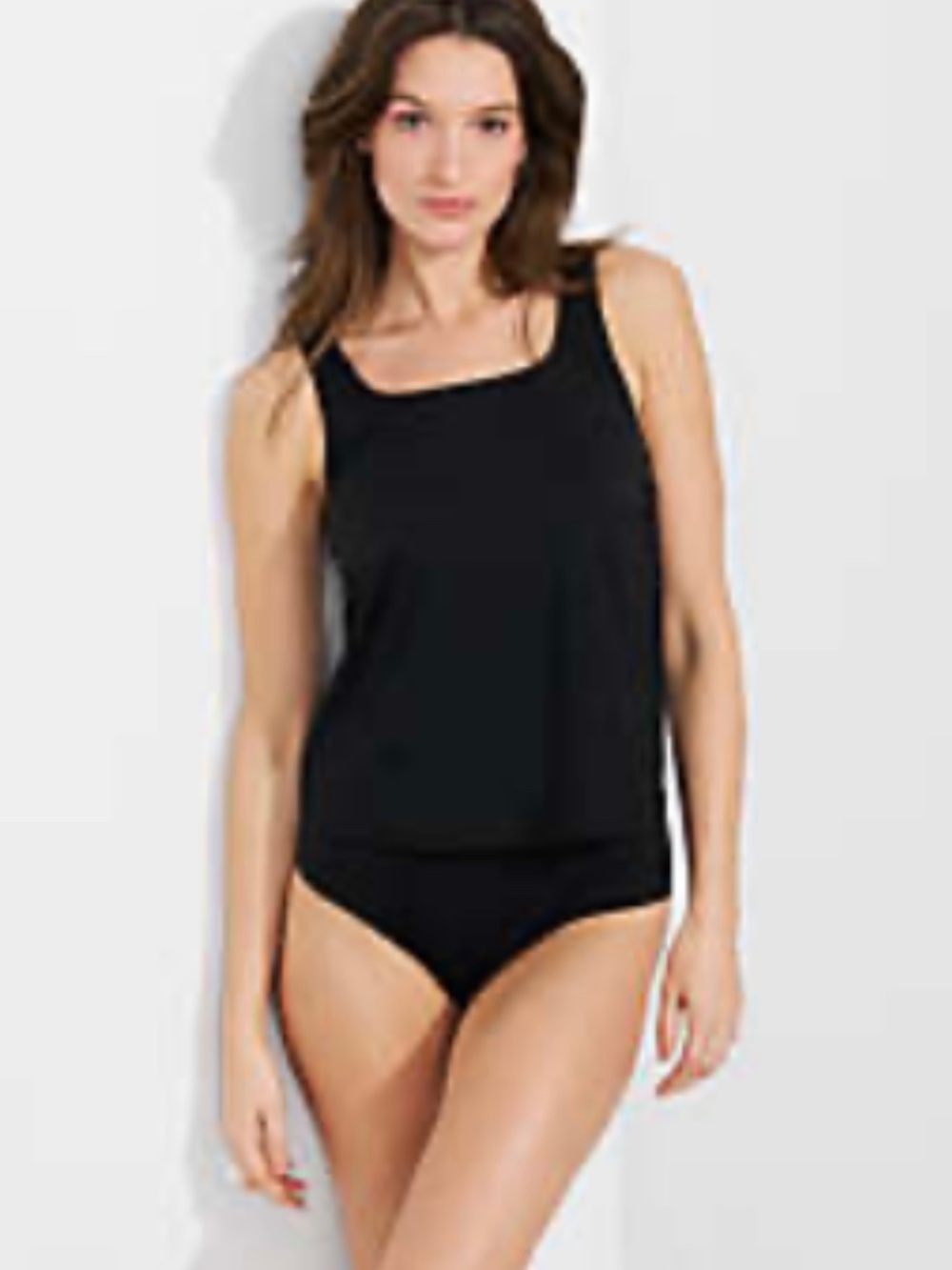 Women’s “Faux-Tini”One piece size 14 Bathing Suit